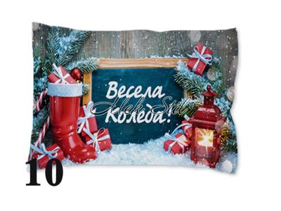 Спално бельо   Коледен текстил 2021 Коледна калъфка - Коледен фенер